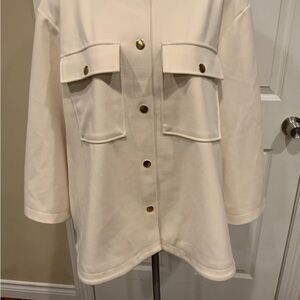 TUCKERNUCK CREAM MARANT SHIRT JACKET - M